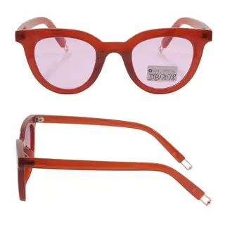 New Style Popular Fashion Mirrored Transparent  UV400 Polarized Sunglasses for Women